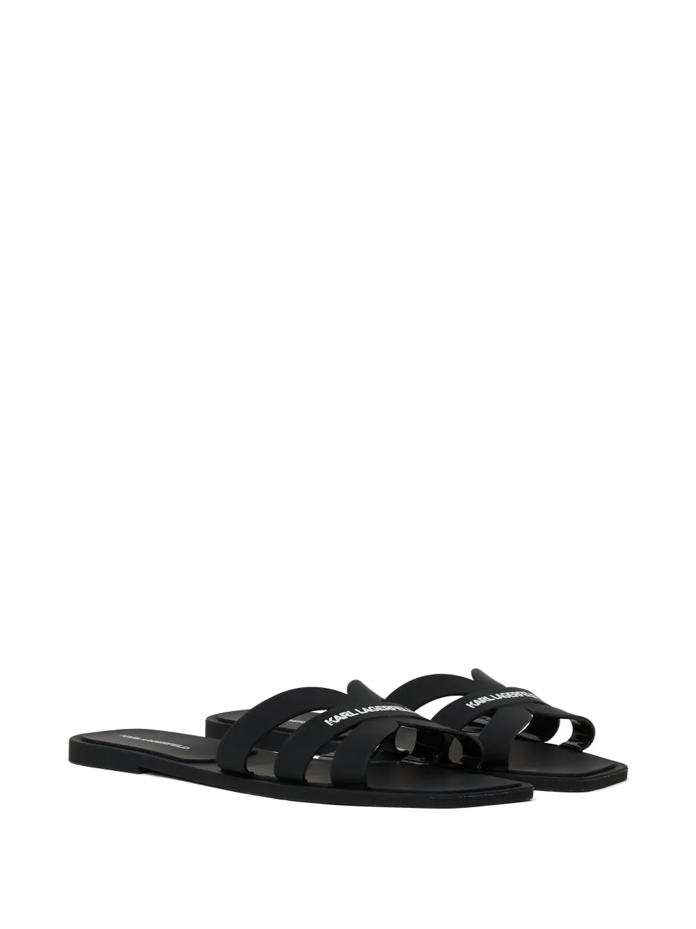 Karl Lagerfeld Jelly slides Black