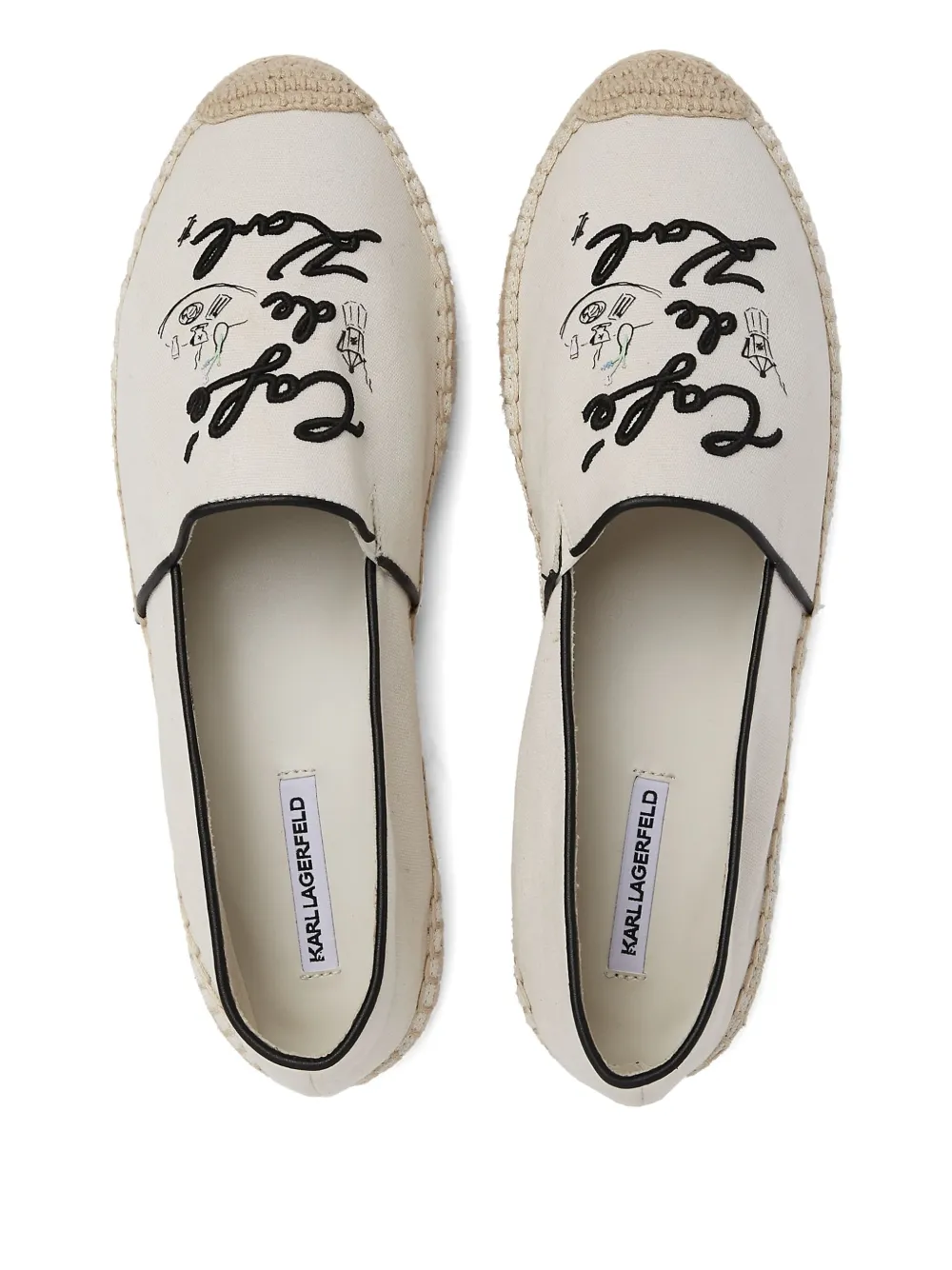 Karl Lagerfeld Kamini espadrilles Neutrals