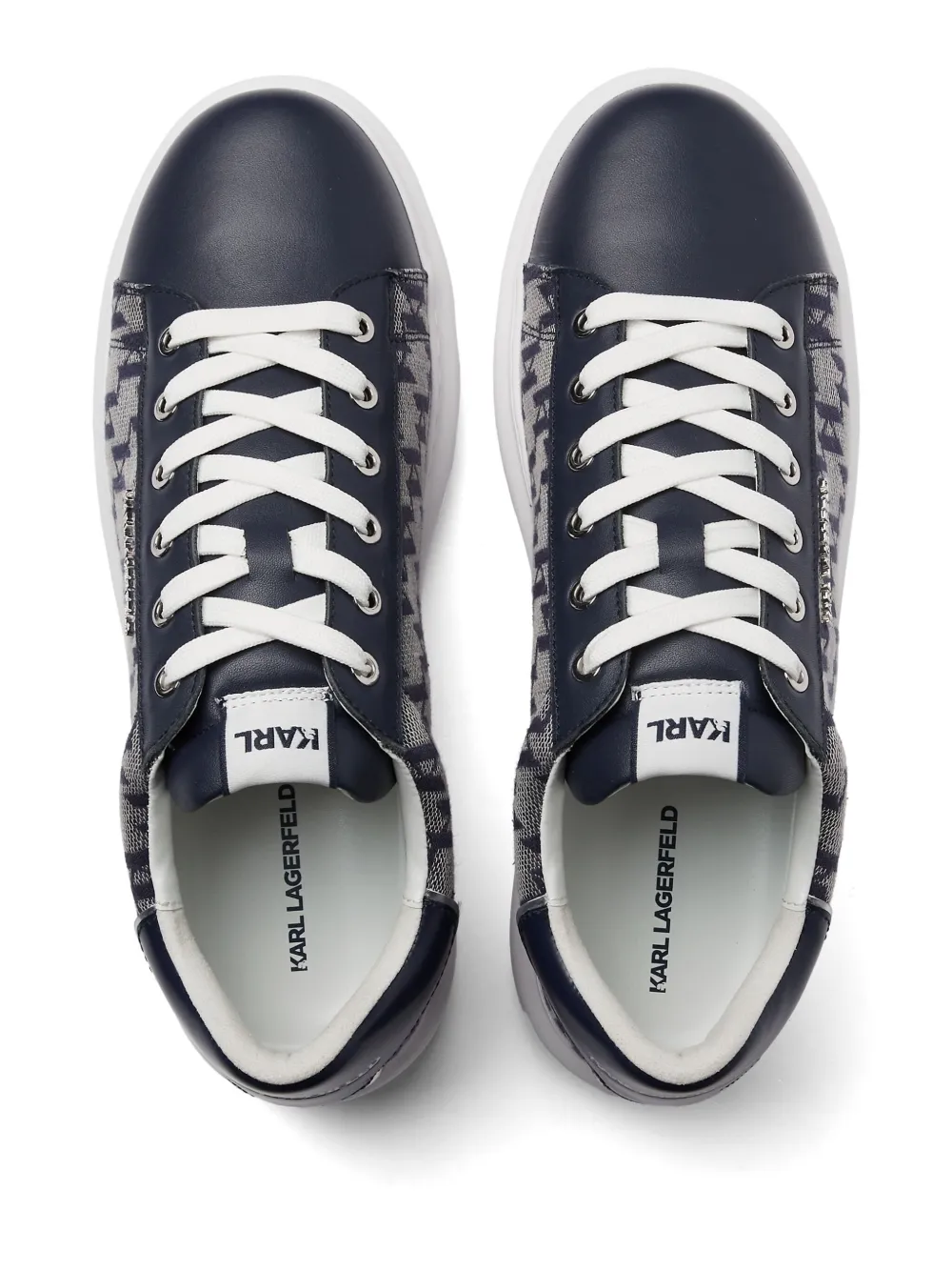 Karl Lagerfeld Kapri Jacquard sneakers Blue