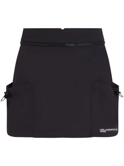 Karl Lagerfeld Jeans falda corta Utility