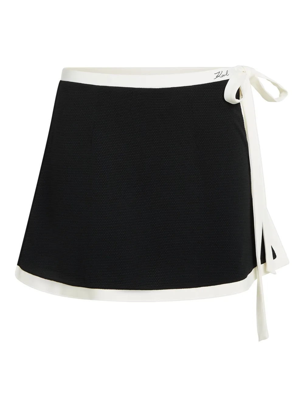 Karl Lagerfeld pareo con moño | negro | Image 1