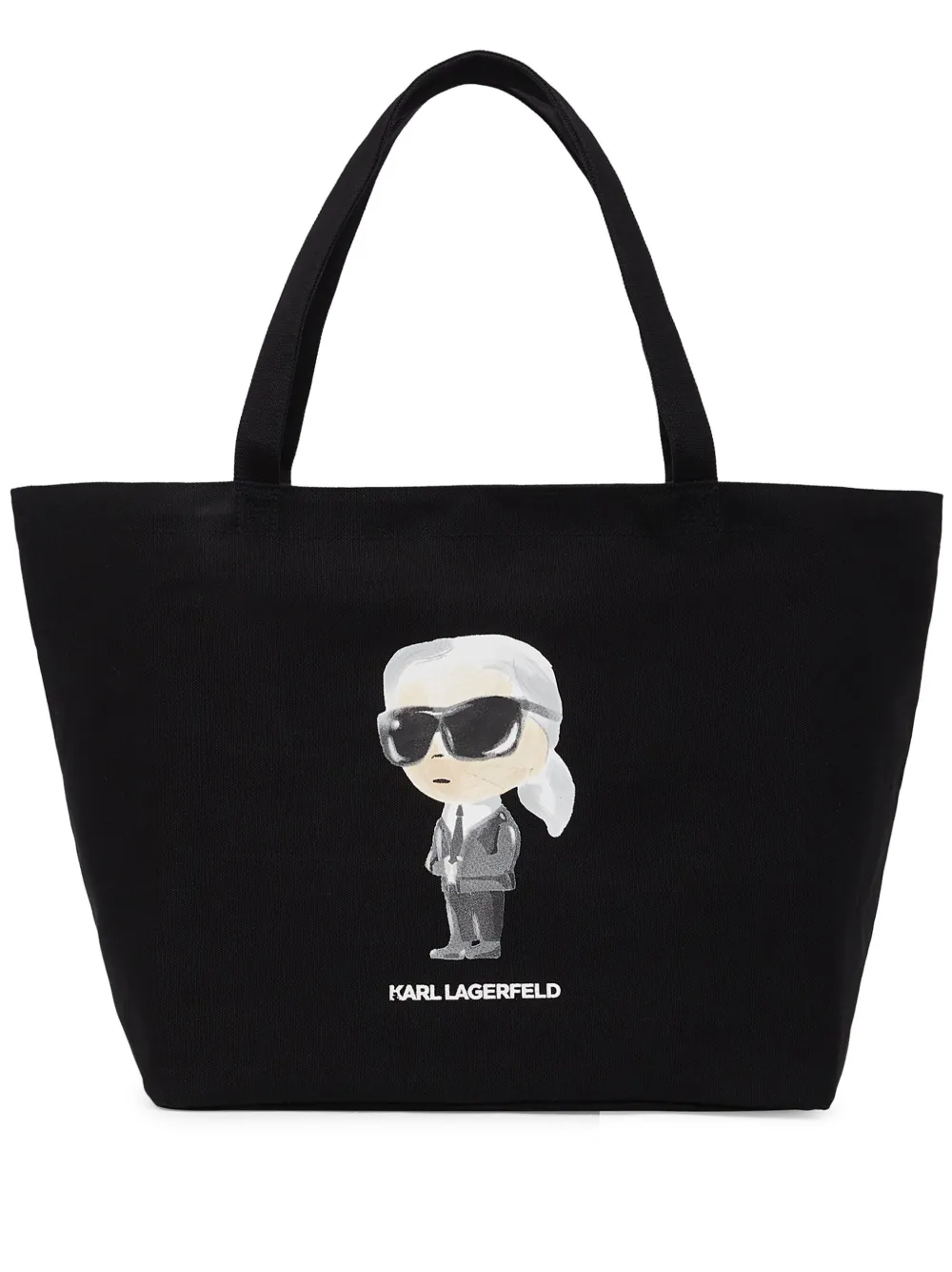 Karl Lagerfeld Ikon shopper Zwart