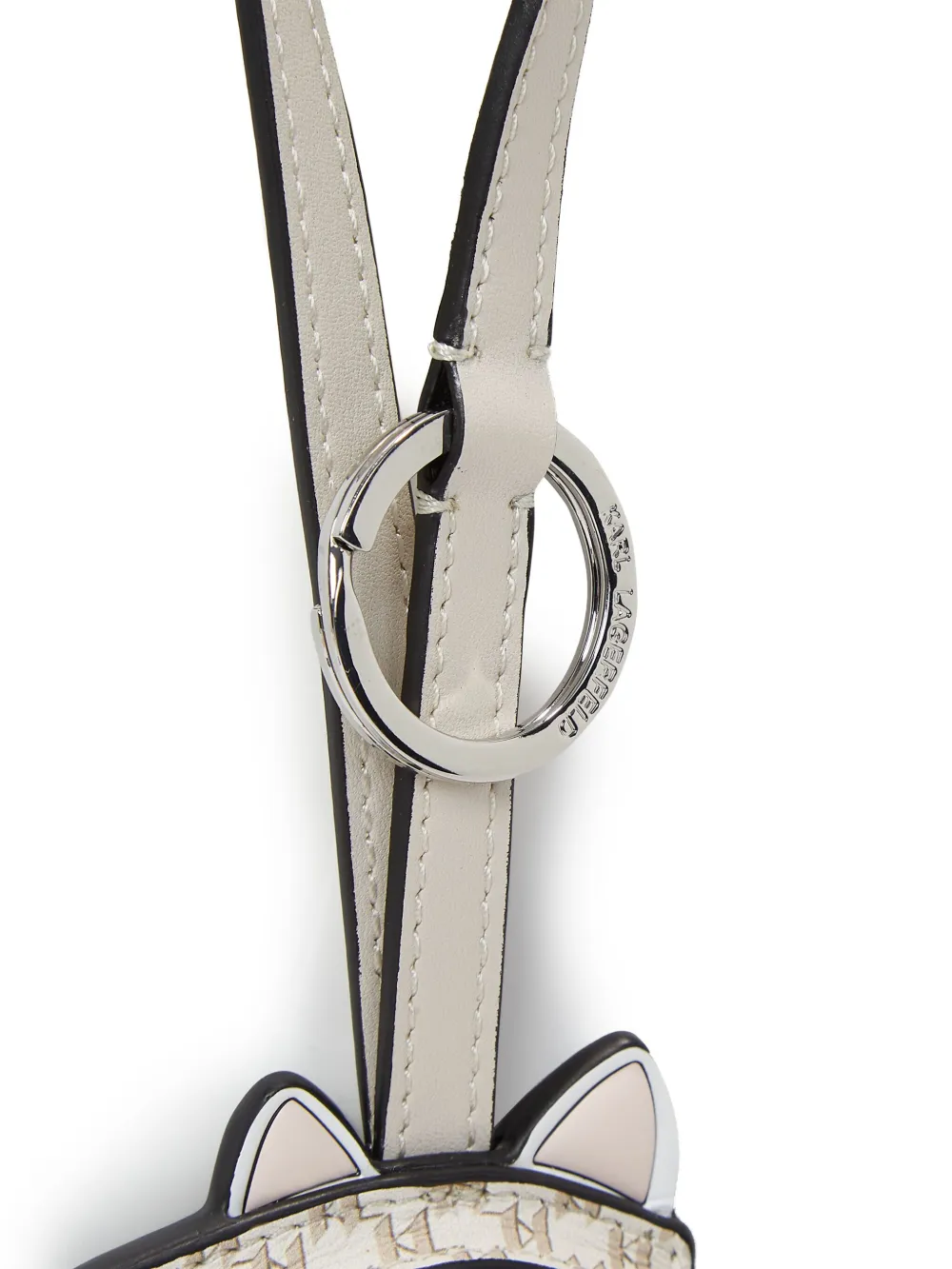 Karl Lagerfeld Ikon Choupette sleutelhanger Grijs