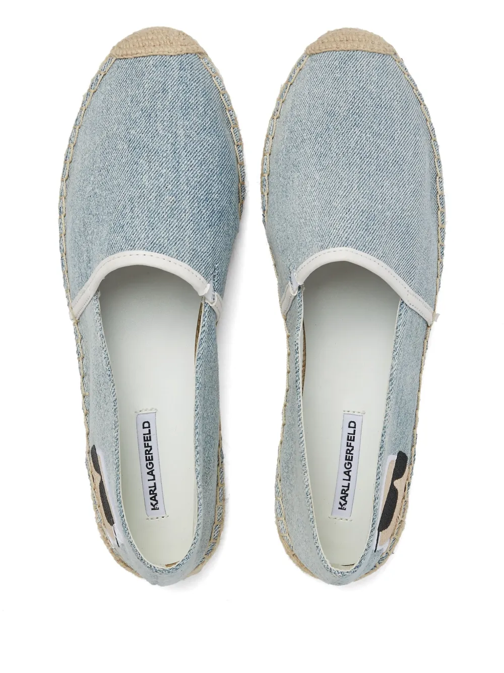 Karl Lagerfeld Kamini espadrilles Blue