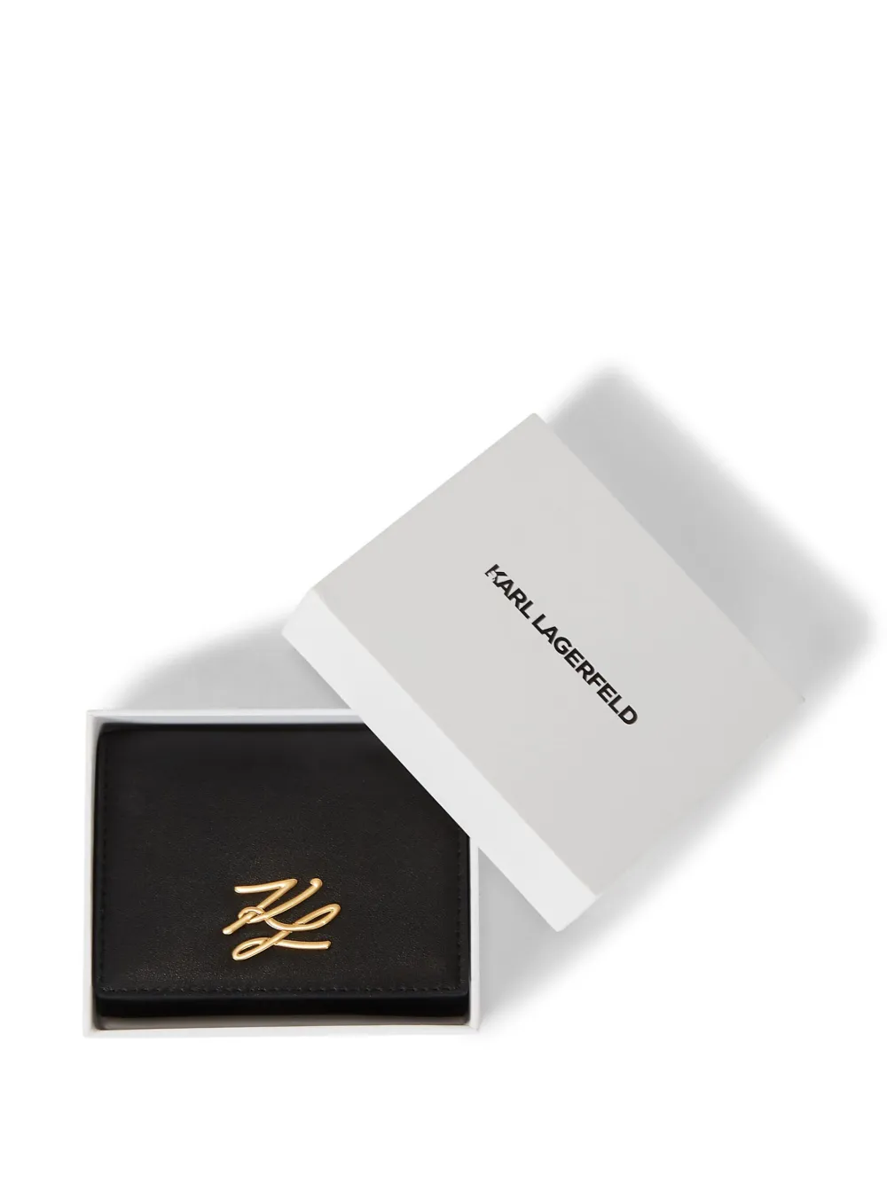 Karl Lagerfeld K Signature portemonnee Zwart
