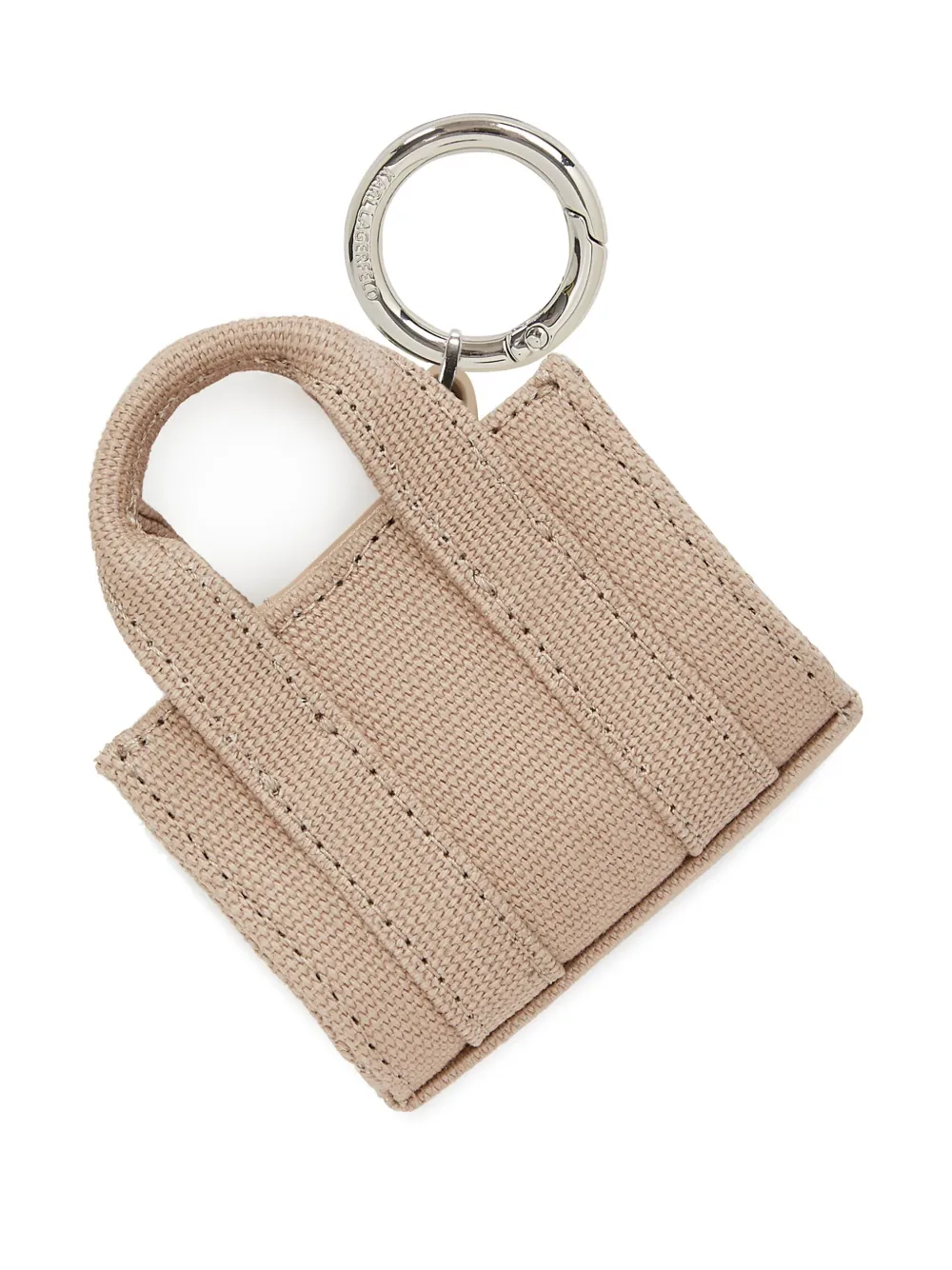 Karl Lagerfeld Rue St-Guillaume sleutelhanger - Beige