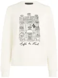 Karl Lagerfeld x Jorge Parra sweatshirt - White