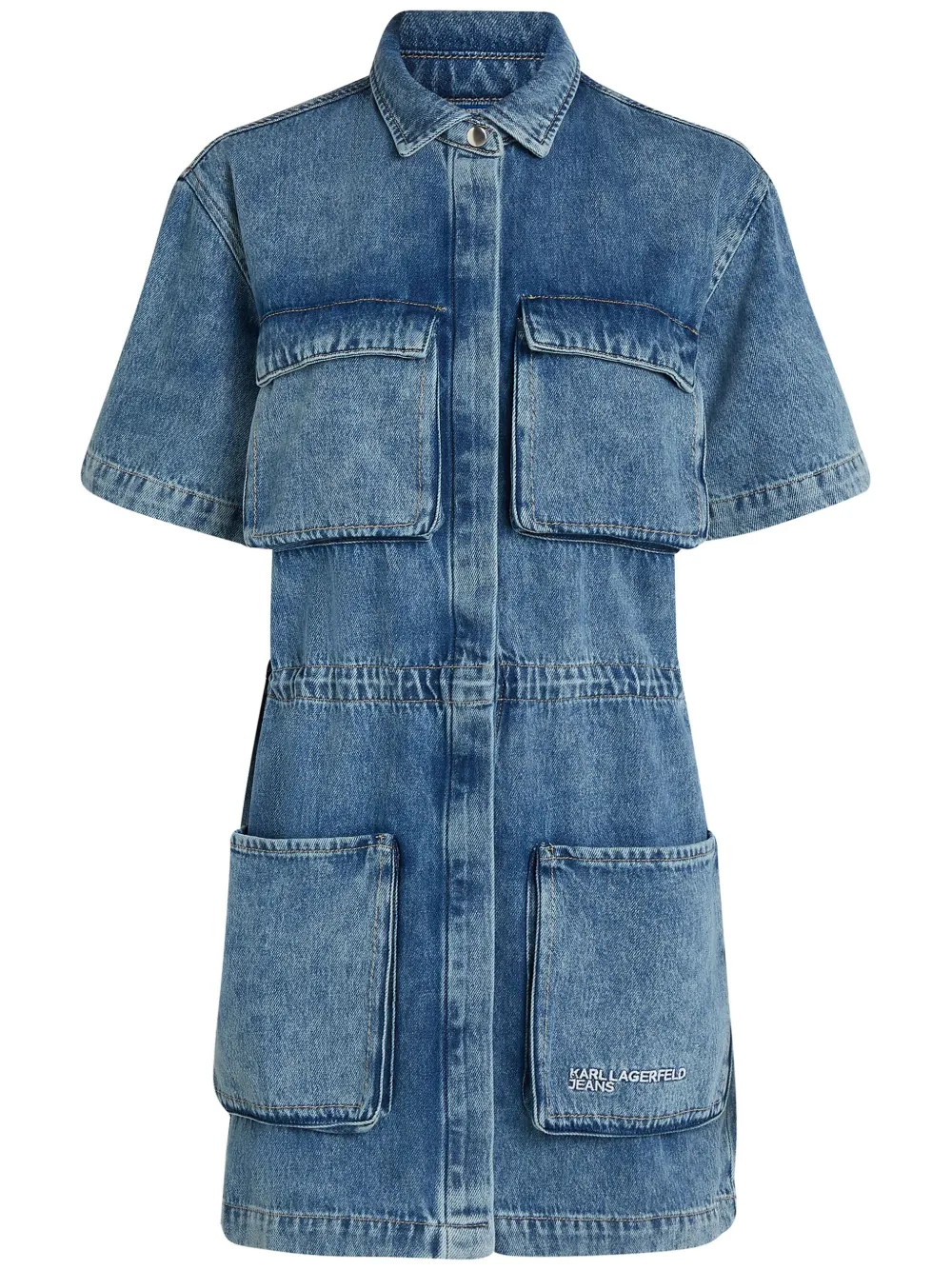 Karl Lagerfeld Jeans denim shirt dress | Blue | Image 1