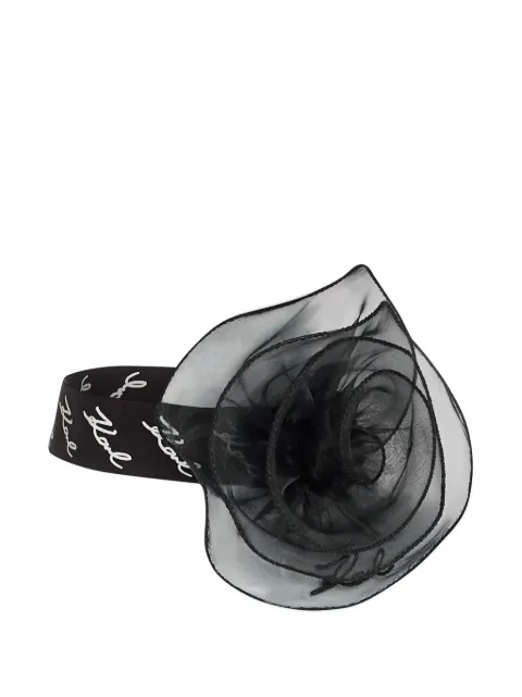 Karl Lagerfeld Karl Studio flower choker