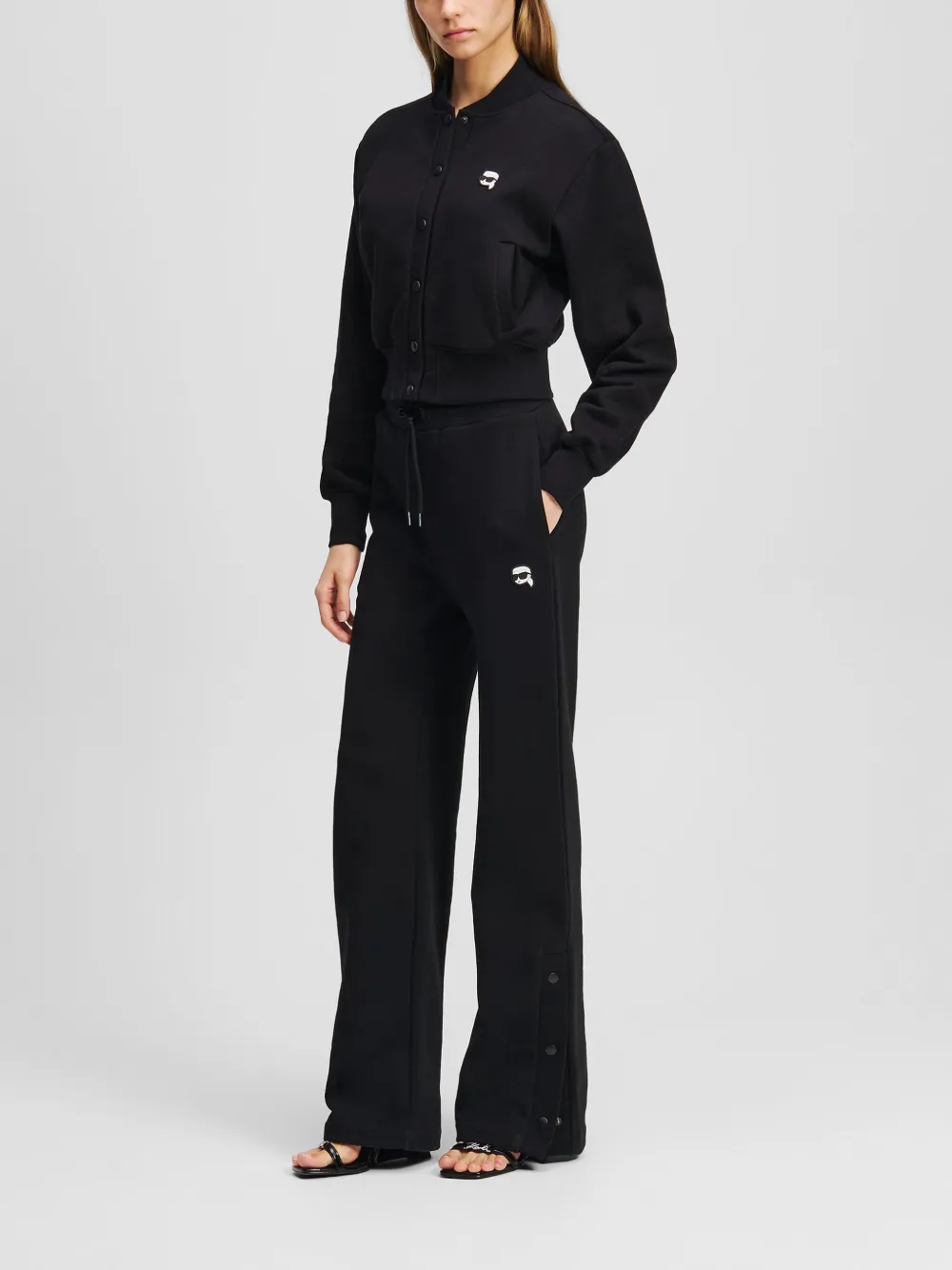 Karl Lagerfeld Ikon bomberjack Zwart