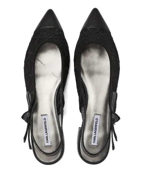 Karl Lagerfeld Kerrie slingbacks KL40152A999 - 3