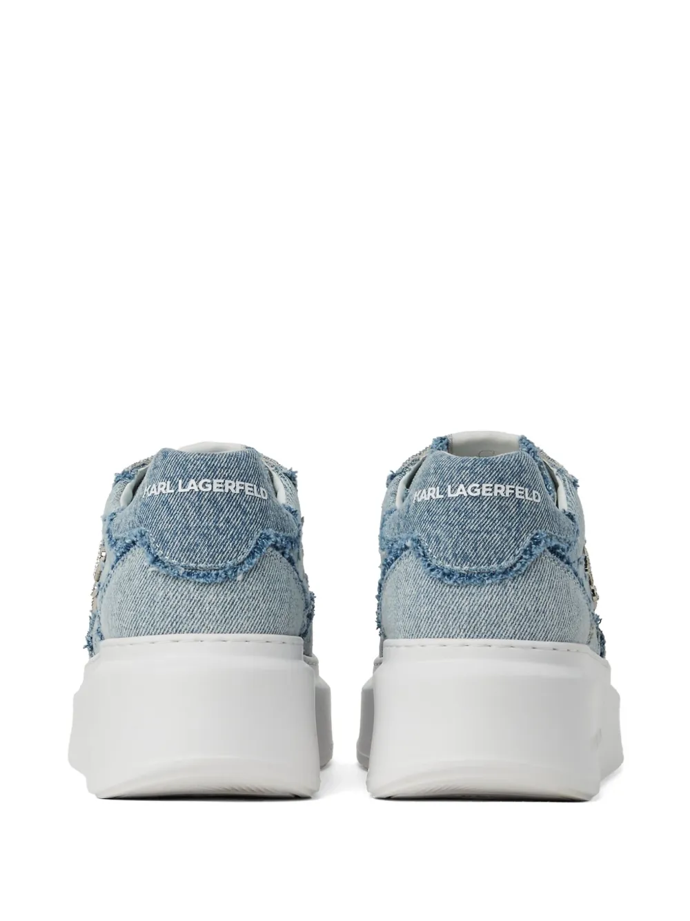 Karl Lagerfeld Anakapri Autograph sneakers Blauw