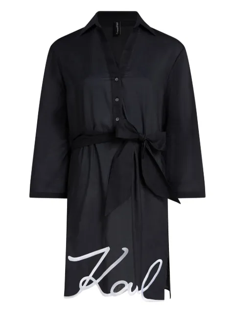Karl Lagerfeld DNA Signature 沙滩连衣裙