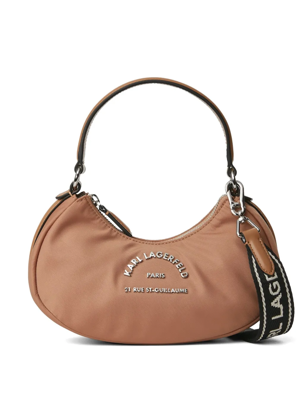Karl Lagerfeld Rue St-Guillaume cross body bag - Marrone