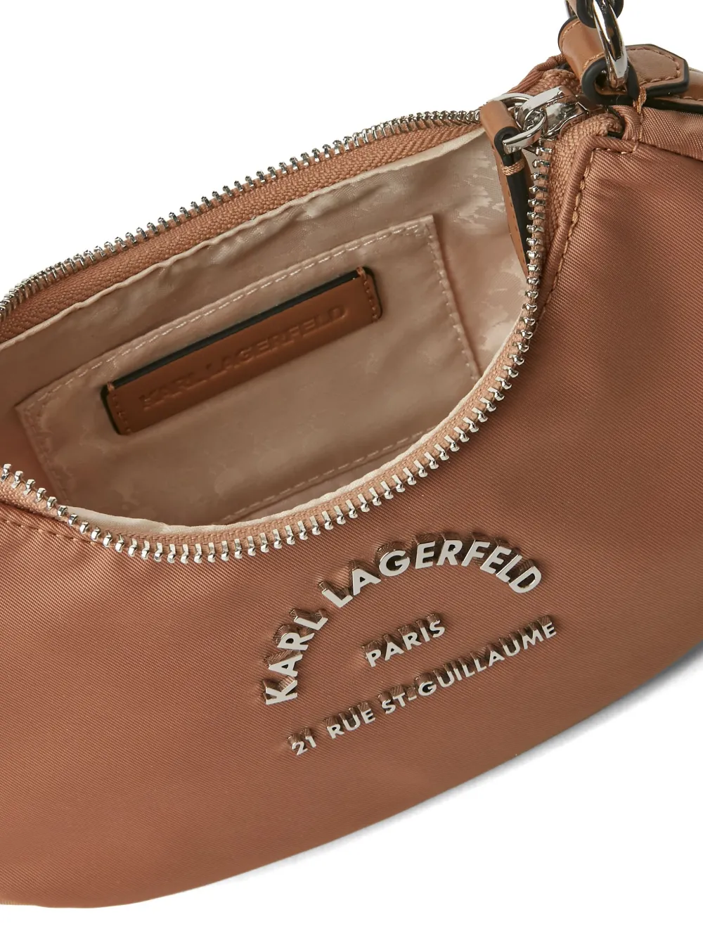 Karl Lagerfeld Rue St-Guillaume crossbodytas Bruin