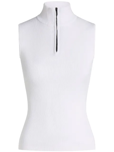 Karl Lagerfeld Jeans sleeveless knitted top