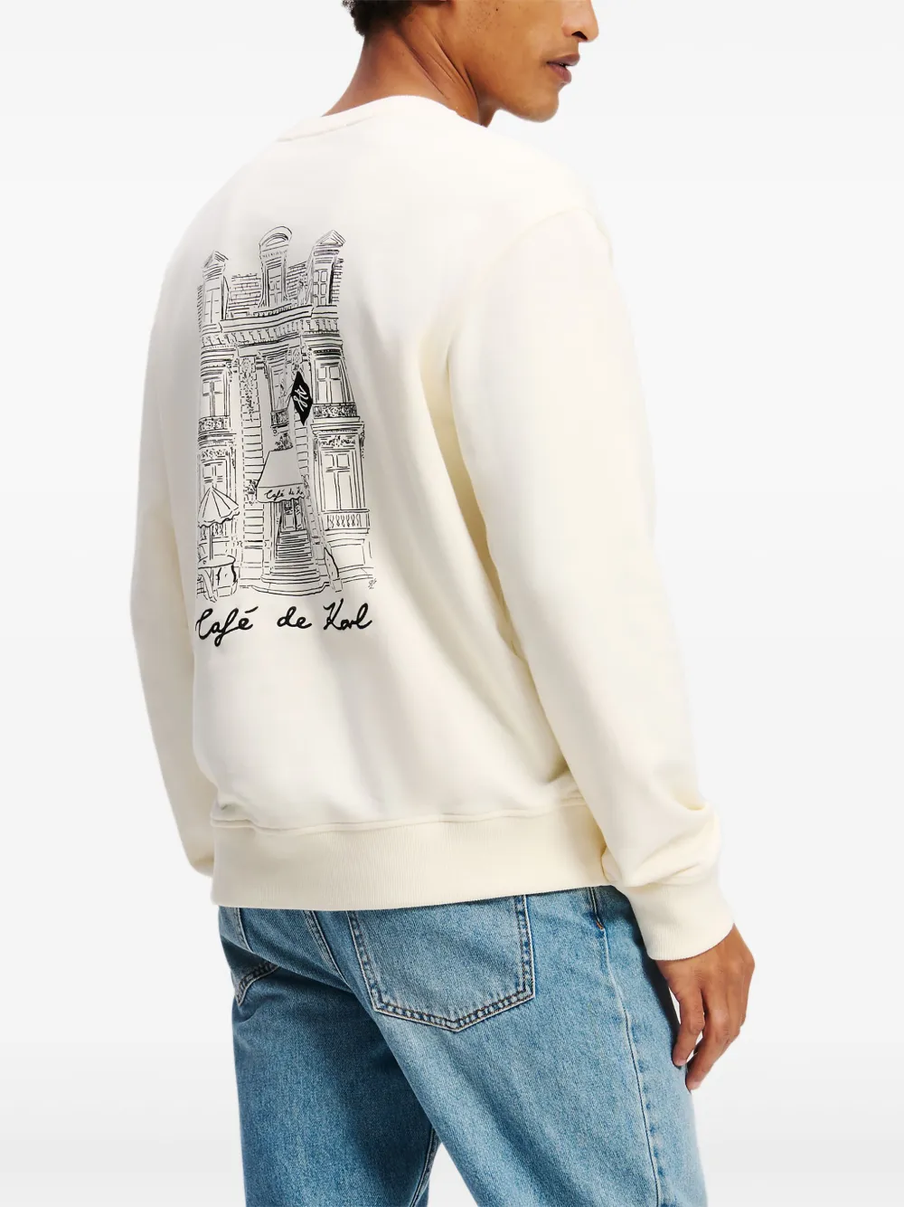 Karl Lagerfeld x Jorge Parra sweater Beige