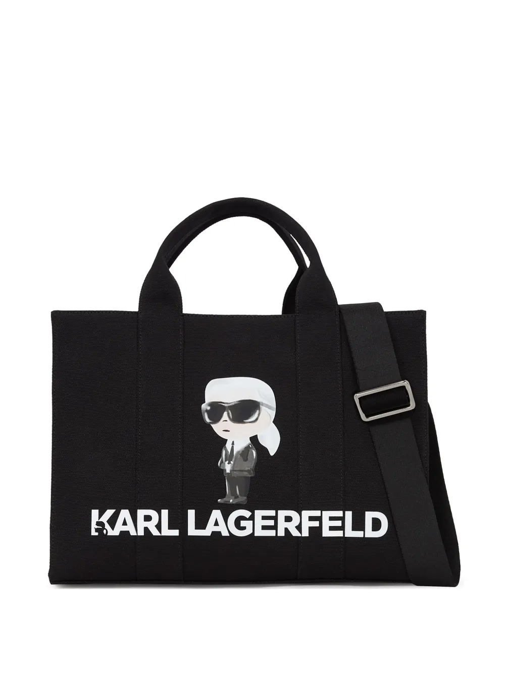 Karl Lagerfeld Ikon shopper Zwart