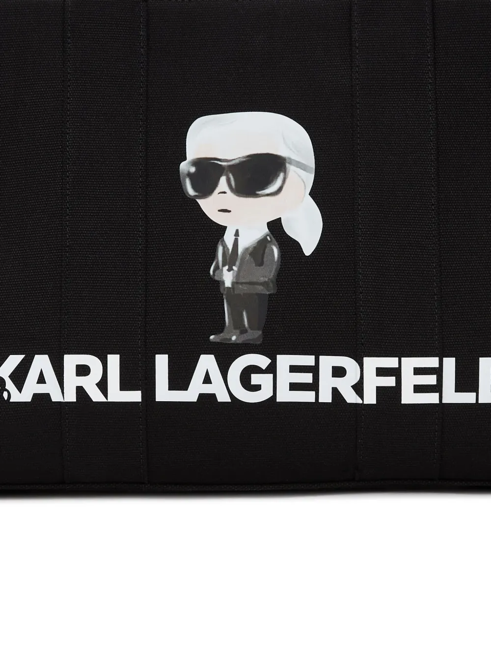 Karl Lagerfeld Ikon shopper Zwart