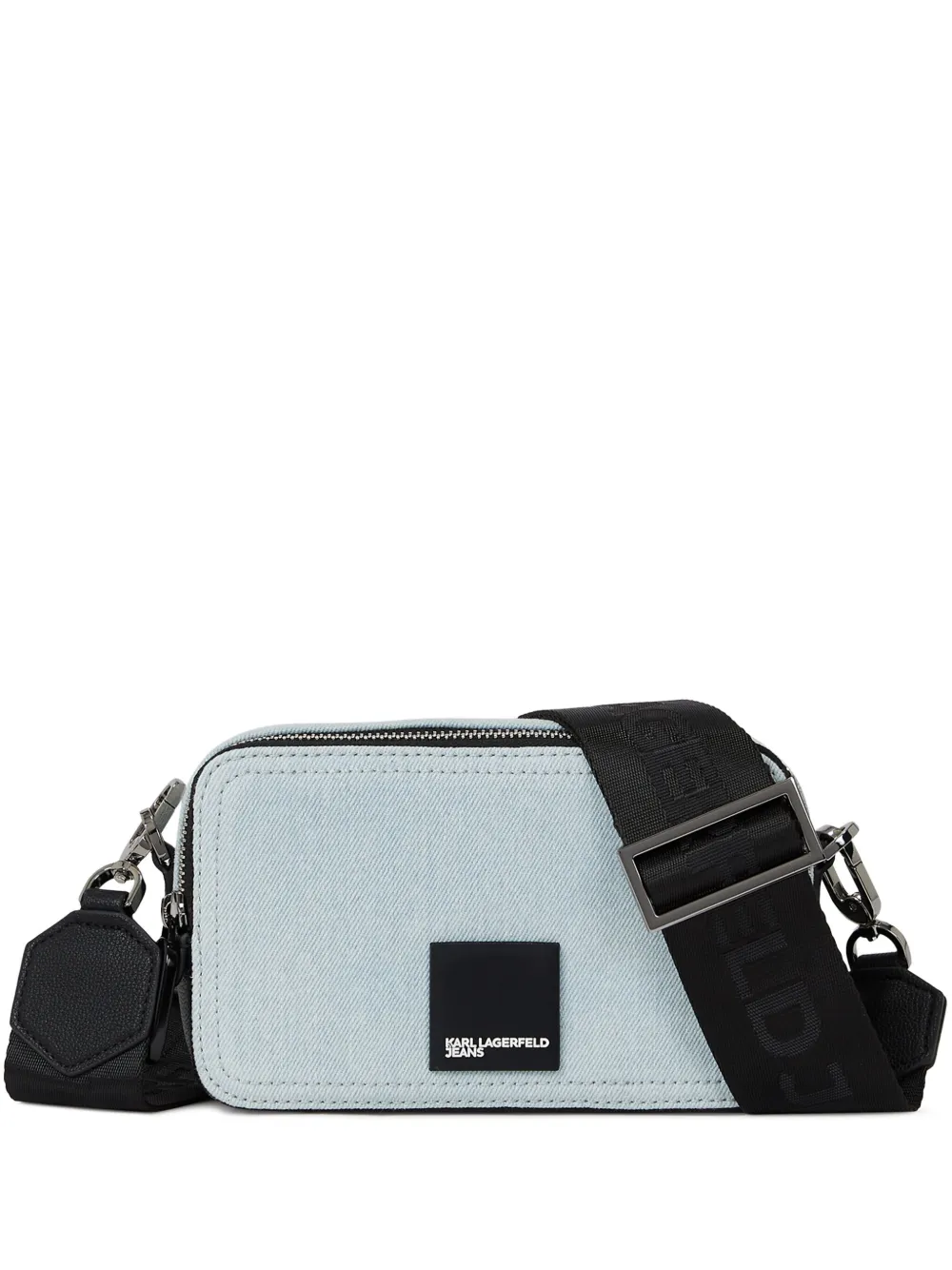 denim camera bag