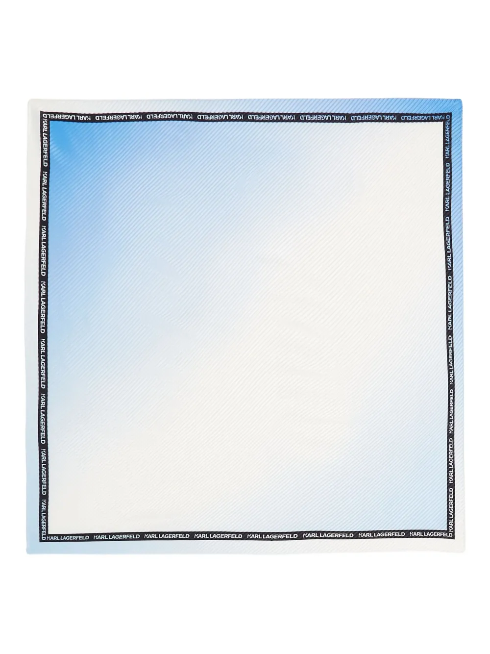 Karl Lagerfeld mascada con efecto degradado | blanco | Image 1