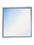 Karl Lagerfeld gradient-effect scarf - White