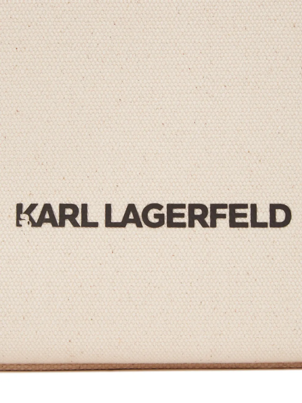 KARL LAGERFELD X JORGE PARRA CANVAS TOTE BAG