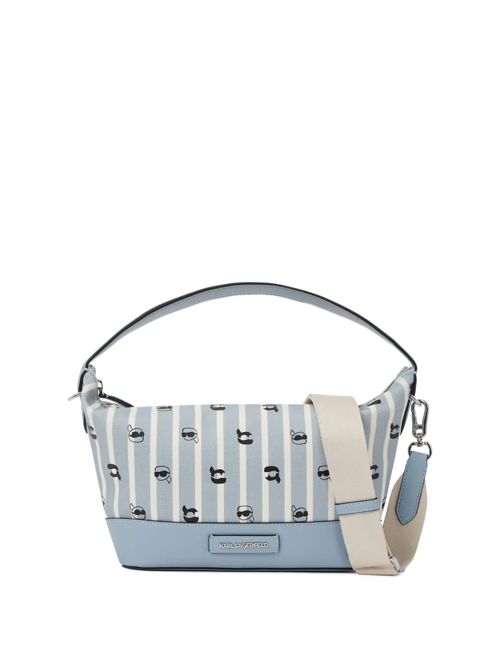 Karl Lagerfeld Ikon ショルダーバッグ - ブルー Karl Lagerfeld Ikon ショルダーバッグ - ブルー