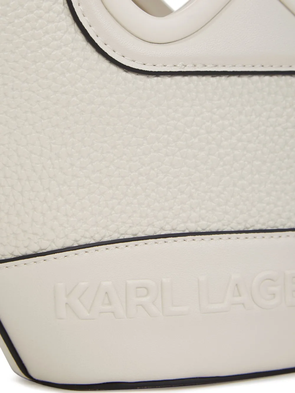 Karl Lagerfeld Kleine K Aviator tas Beige