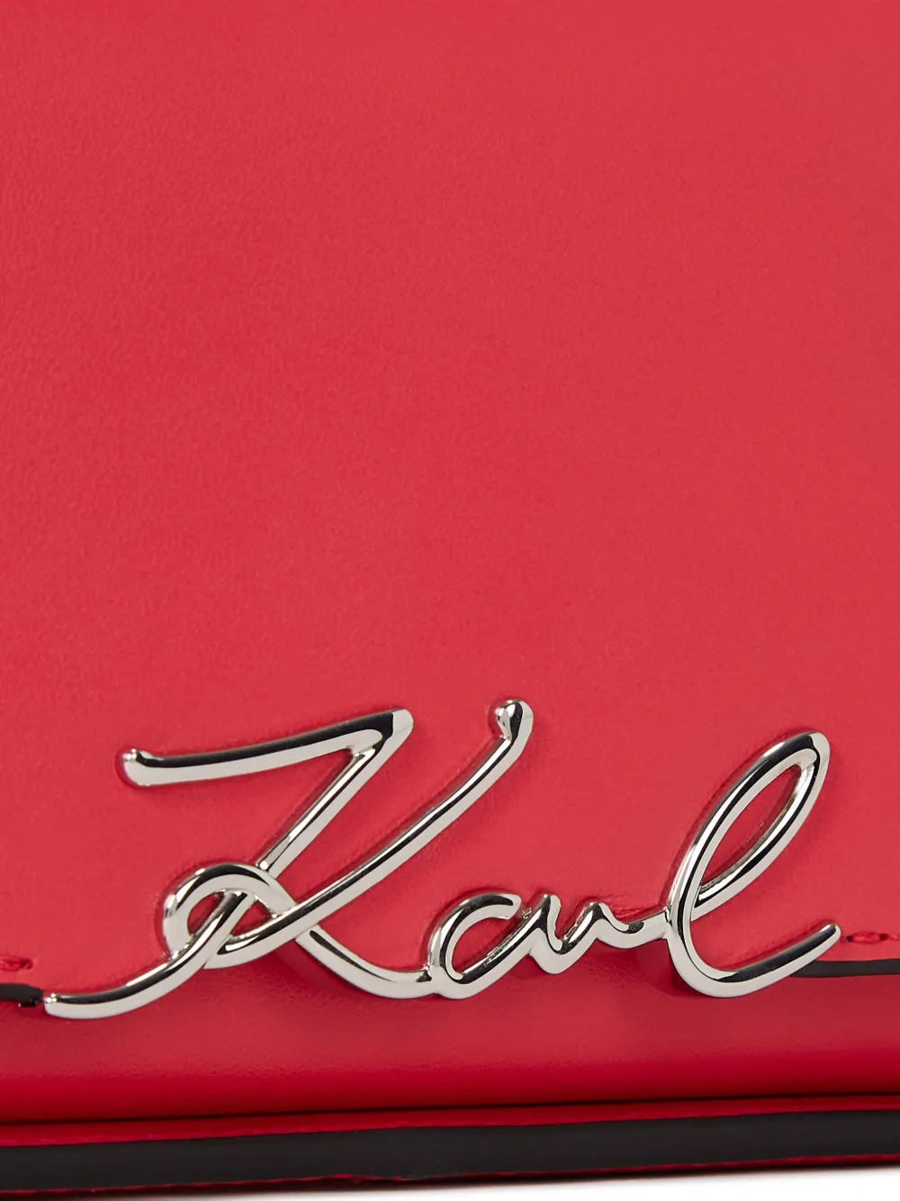 Karl Lagerfeld K Signature schoudertas Rood