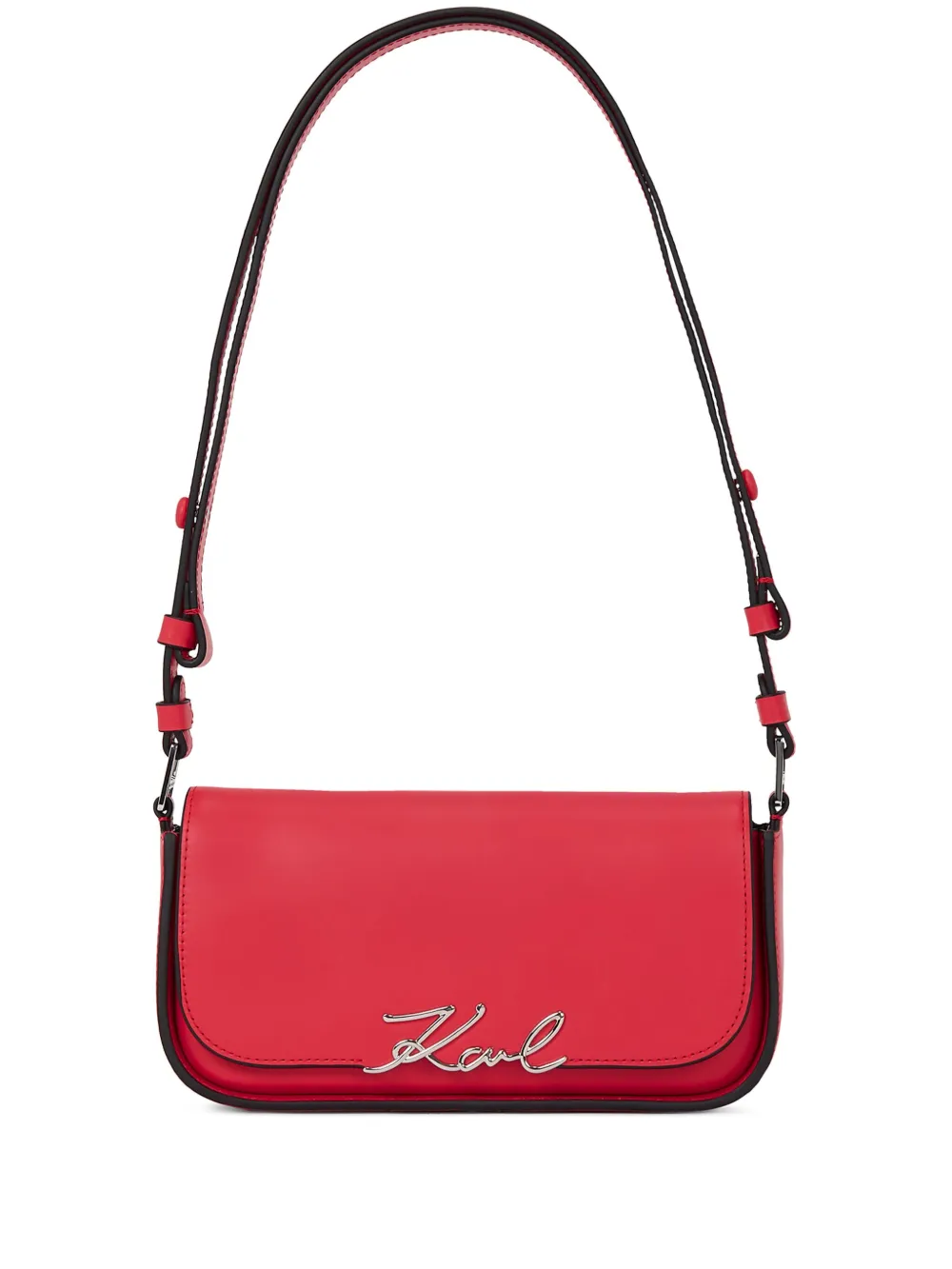 Karl Lagerfeld K Signature schoudertas Rood
