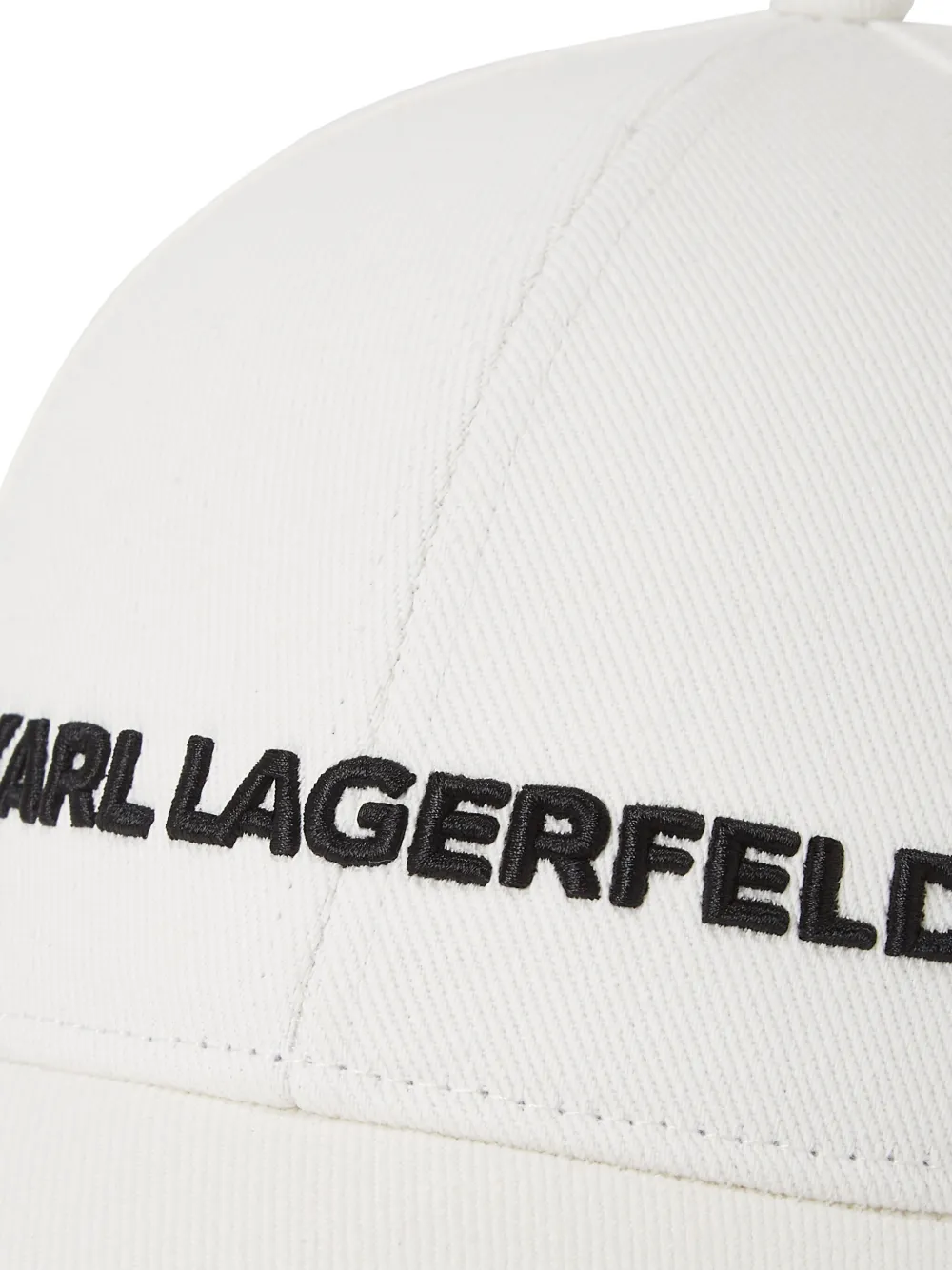  Karl Lagerfeld K/essential Baseball Cap - White 