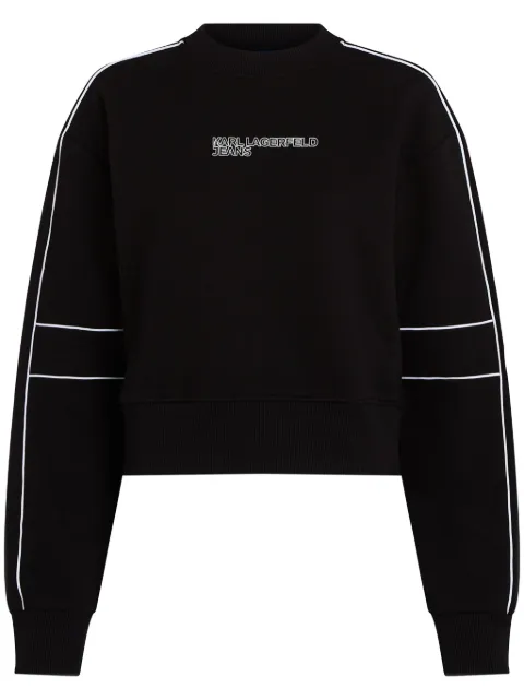 Karl Lagerfeld Jeans sudadera estampada