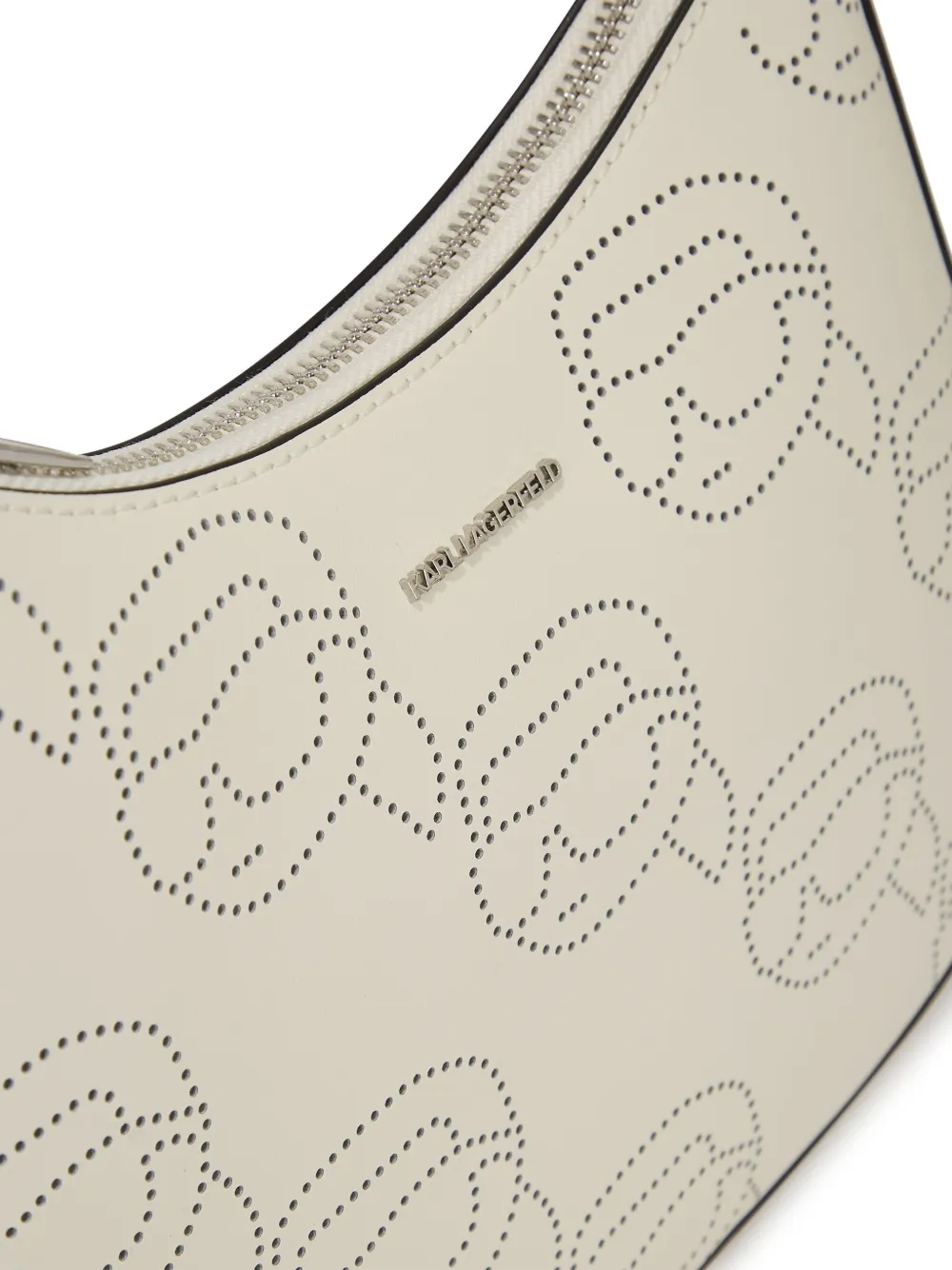 Karl Lagerfeld Ikon kleine schoudertas Beige