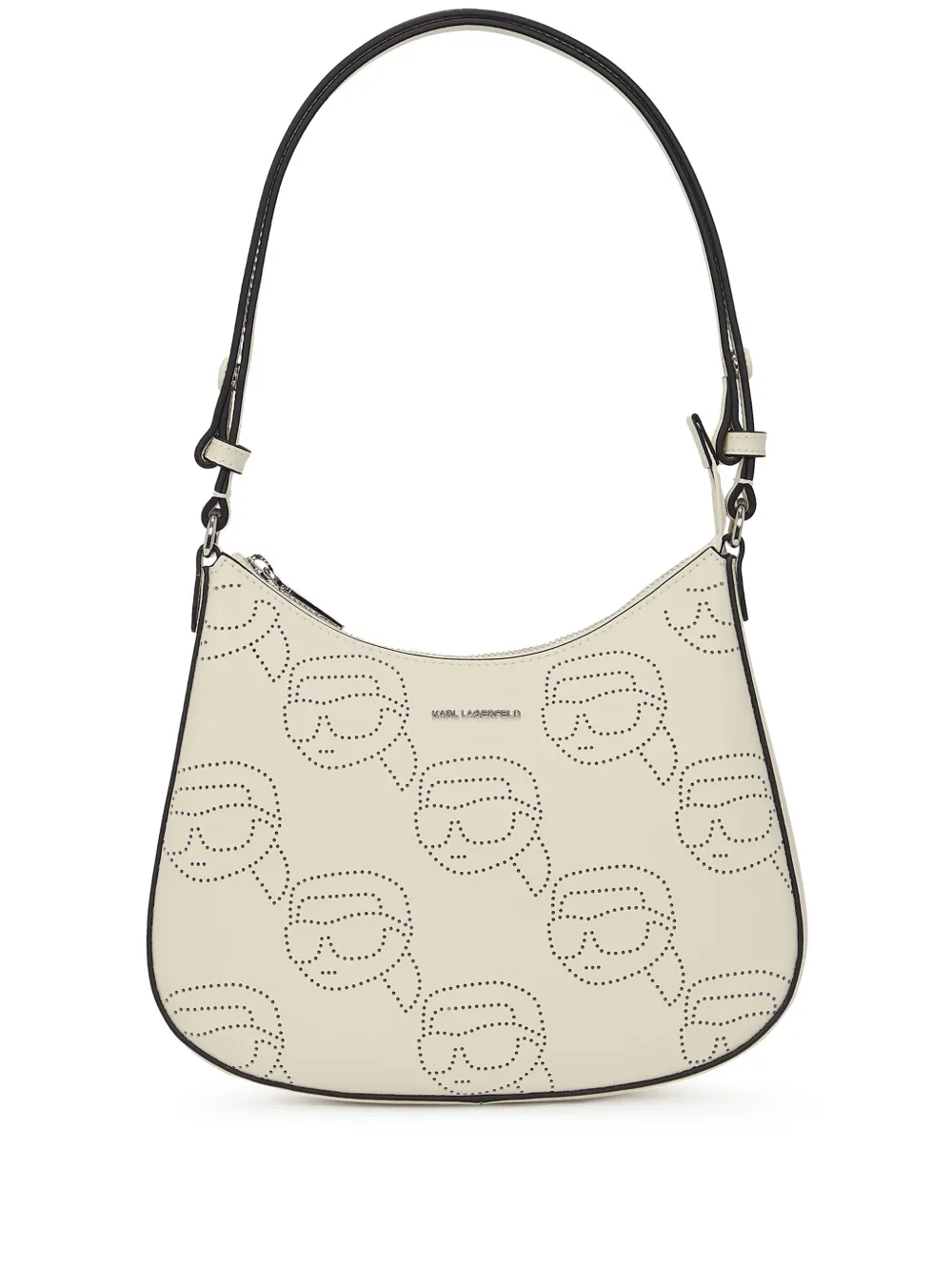 Karl Lagerfeld Ikon kleine schoudertas Beige