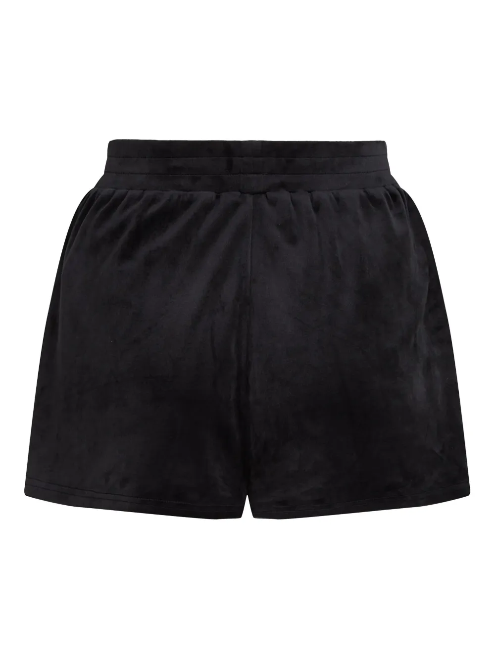 Karl Lagerfeld Fluwelen shorts - Zwart