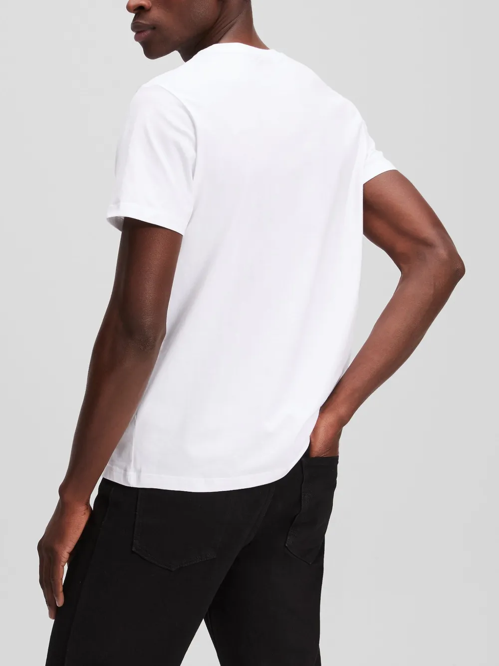 Karl Lagerfeld T-shirt met logo Wit