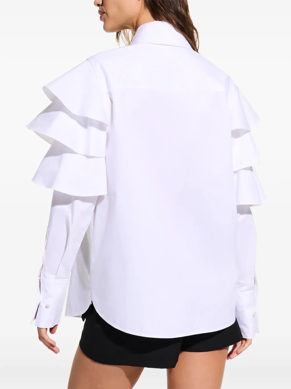 KARL LAGERFELD X JOANN TIE BLOUSE