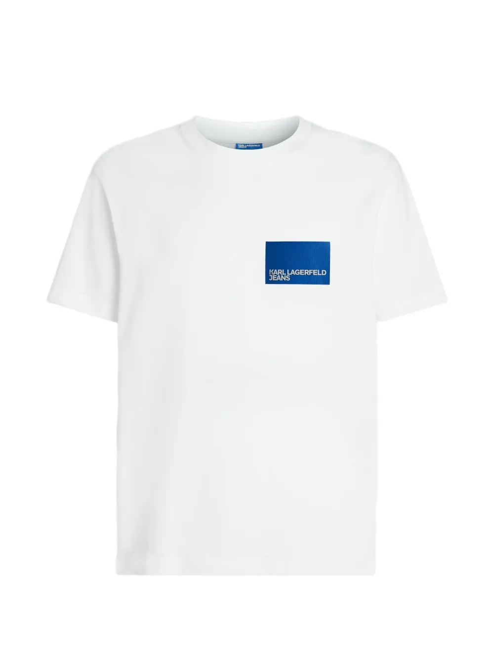 Karl Lagerfeld Jeans T-shirt met logoprint Wit