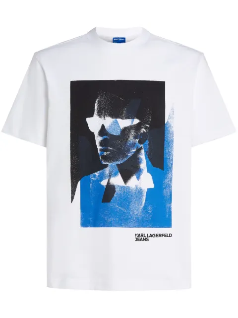 Karl Lagerfeld Jeans graphic-print t-shirt 
