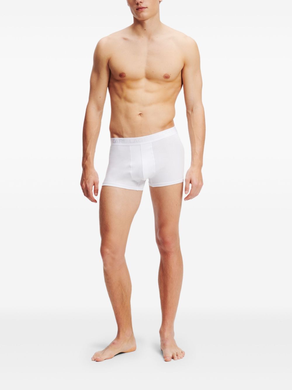 Karl Lagerfeld Zeven Karl boxershorts met logo - 998 BLACK/WHITE