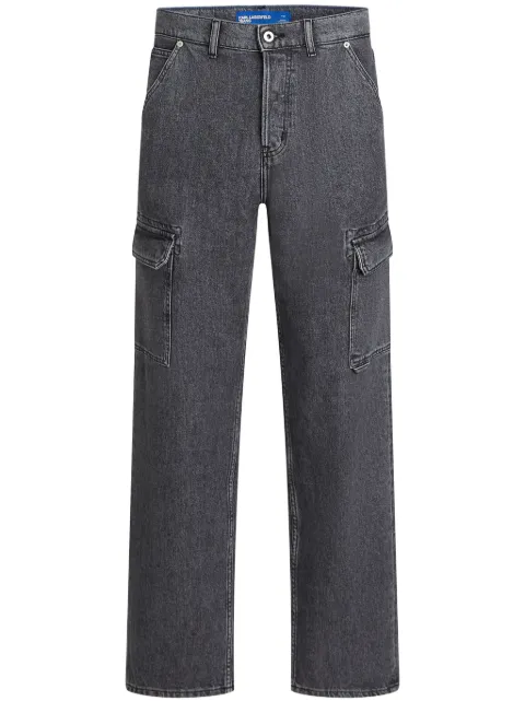 Karl Lagerfeld Jeans relaxed utility jeans
