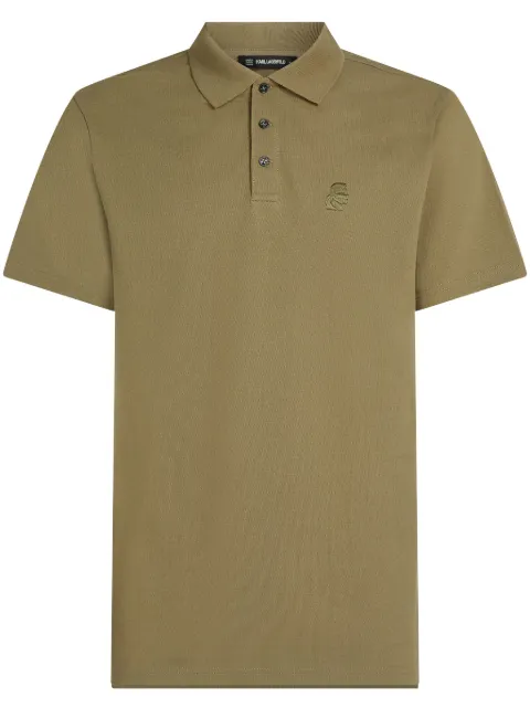 Karl Lagerfeld playera tipo polo Kameo