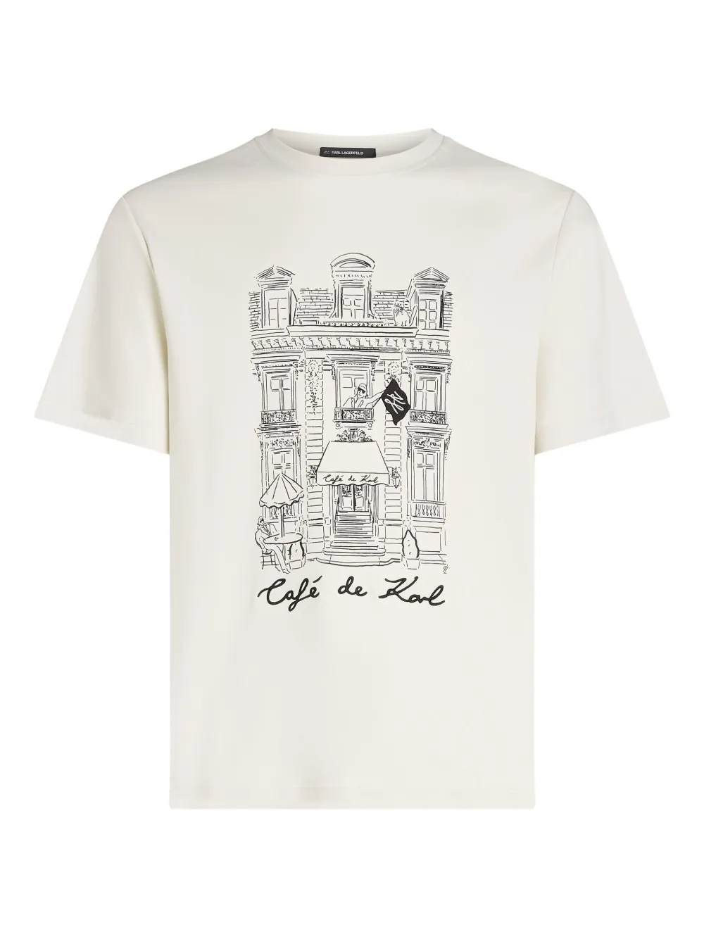 Karl Lagerfeld x Jorge Parra t-shirt | White | Image 1