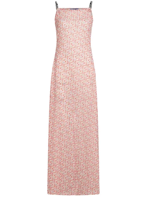 Karl Lagerfeld Jeans monogram-print dress