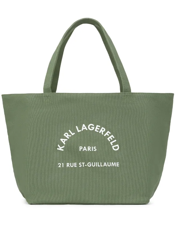 Karl Lagerfeld Rue St-Guillaume ハンドバッグ | グリーン | FARFETCH JP