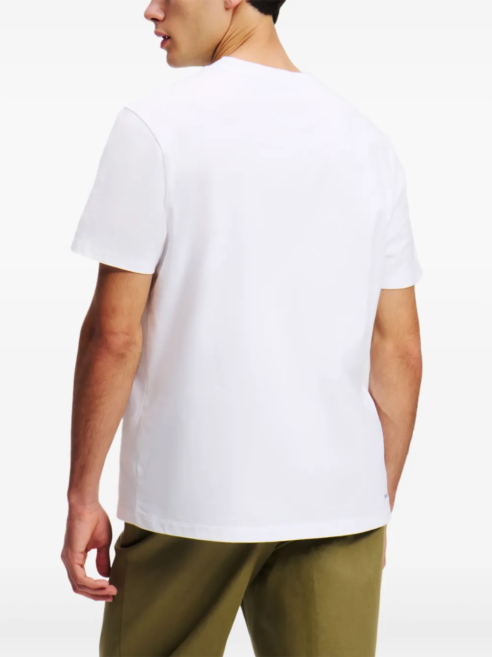 Karl Lagerfeld T-shirt met logoprint Wit