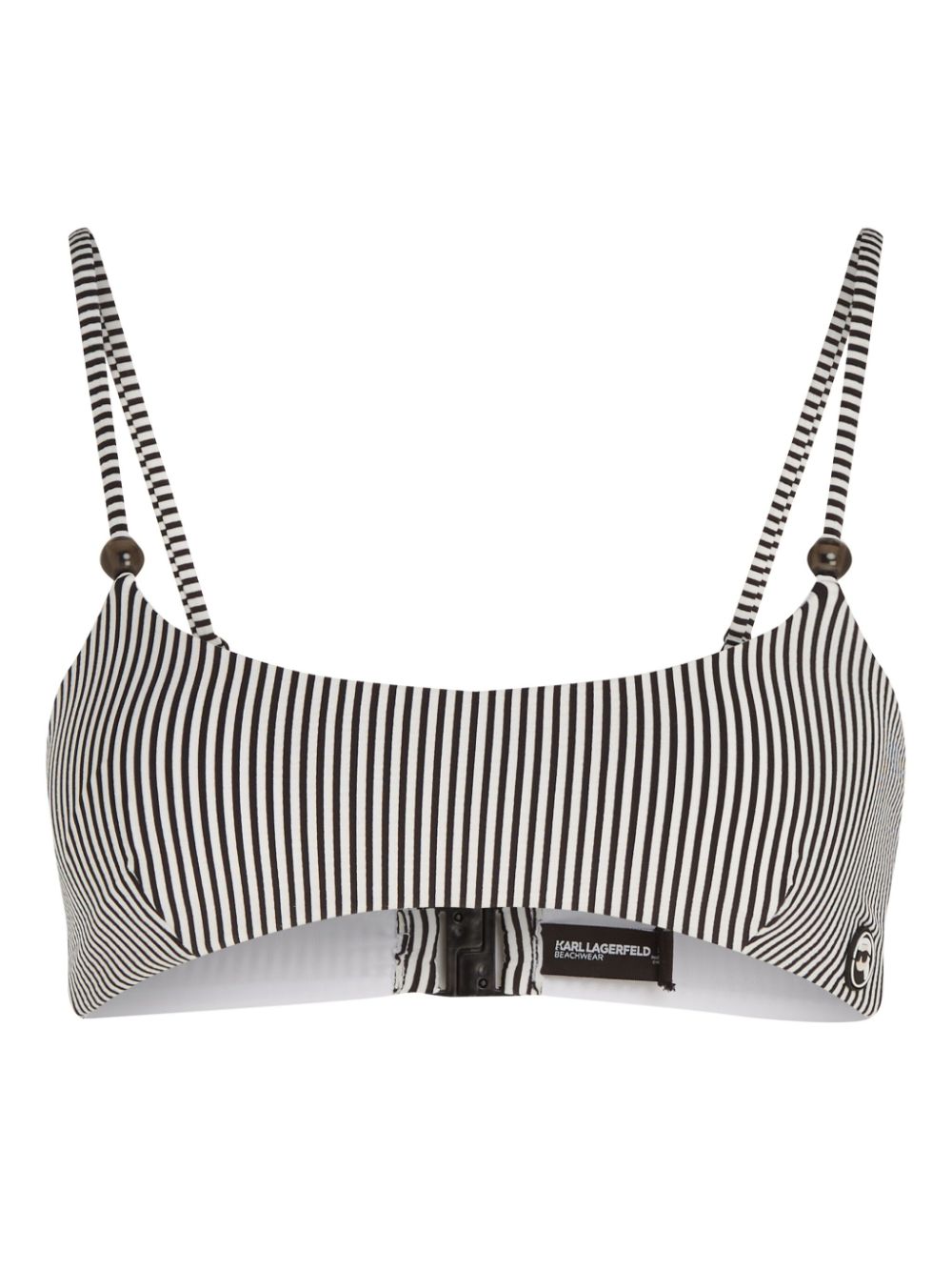 Ikon striped bikini top