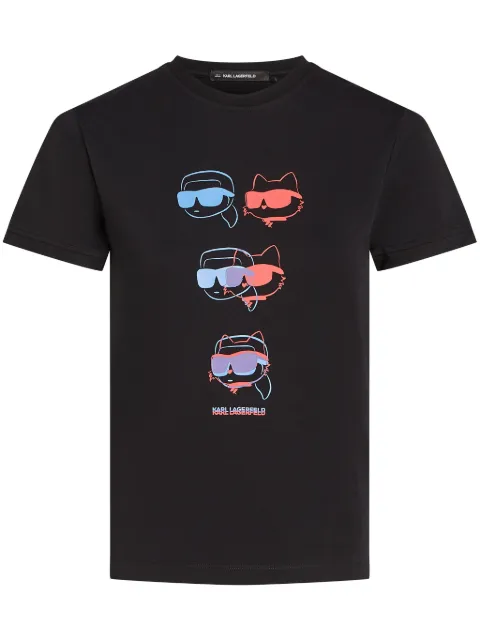 Karl Lagerfeld playera estampada