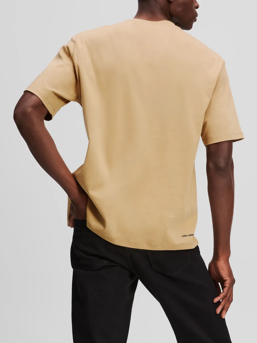 Karl Lagerfeld Ikon T-shirt Bruin